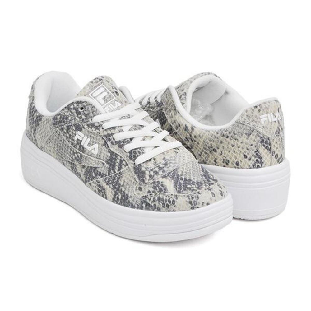 FILA WX-100 Snake Print Platform Sneakers | Women’s Size 7 | Bold & Rare